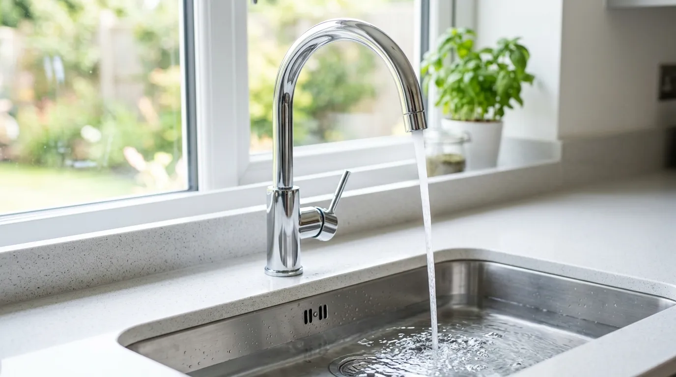 Local Plumbing Master Pros same day plumber fixing a faucet in Moscow, KS